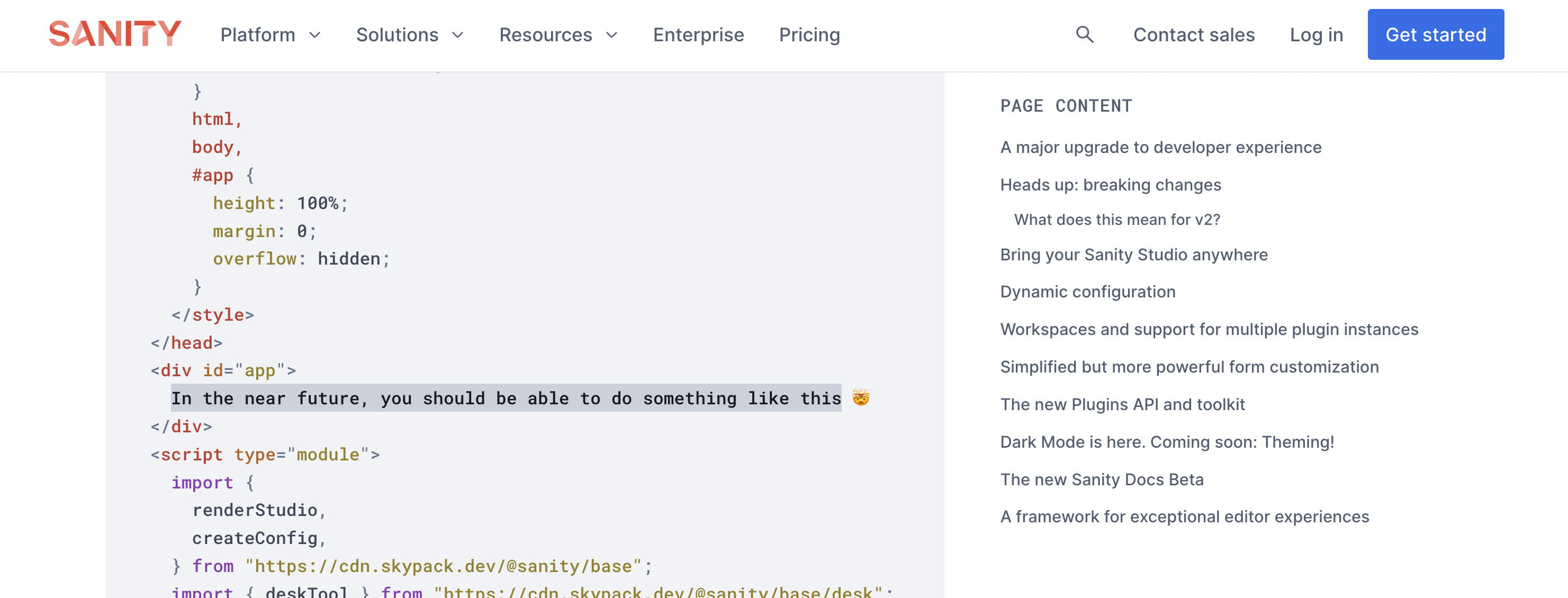 Embedding instructions